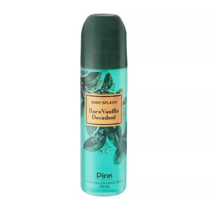 بادی اسپلش پینک ویژوآل مدل Bare Vanilla حجم 230 میلی لیتر New - رایحه Victoria Secret Coconut Passion