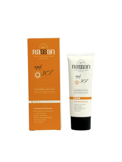 کرم ضد آفتاب معمولی SPF30+ راسن