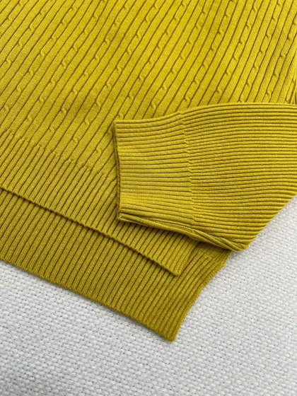 پلیور بافت یقه گرد ساده کد 5512