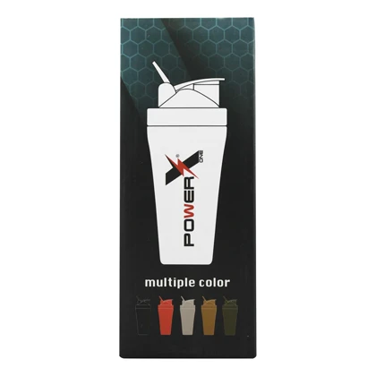 شیکر استیل ورزشی یک تیکه پاور ایکس مدل One ظرفیت 0.739 لیتر