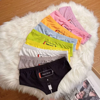 شورت طرح Please Charge