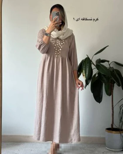 پیراهن مانتویی آوا