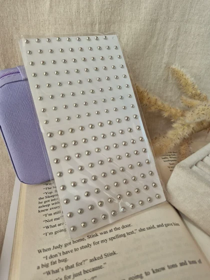 پیرسینگ چسبی فیک طرح فلز