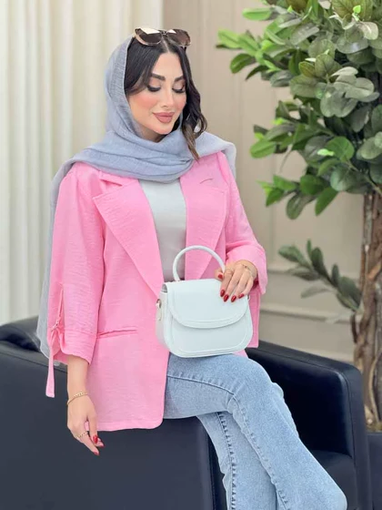 مانتو آستین سگک دلنیا