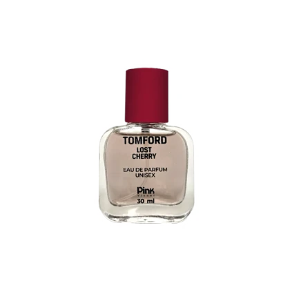 عطر جیبی پینک ویژوآل مدل Tom Ford Lost Cherry حجم 30 میلی لیتر