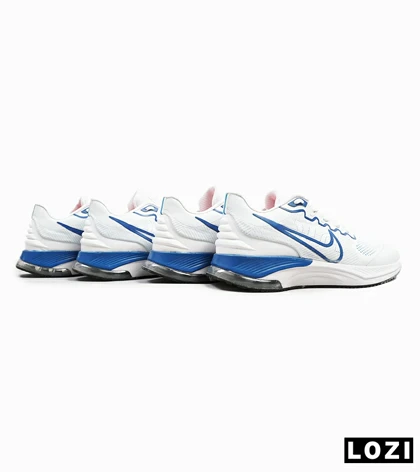 کفش کتانی مردانه سفید آبی NIKE airmax alpha trainer