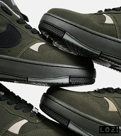 کفش مردانه و زنانه یشمی مشکی Nike Gama Force Sail مدل 7011