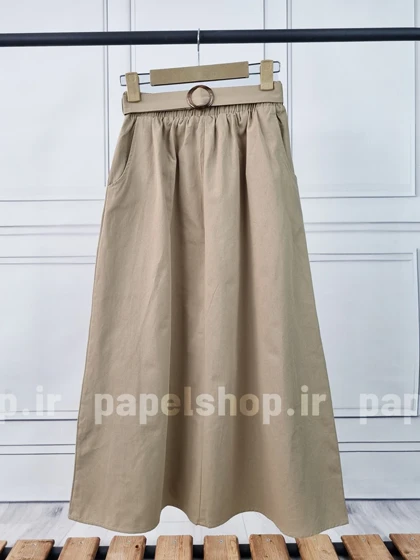 دامن جیب کراس ساده