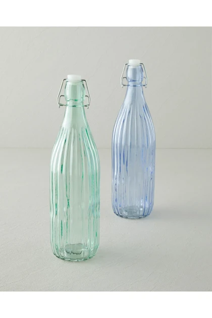 بطری شیشه‌ای Striatus English Home مدل 1000 ml