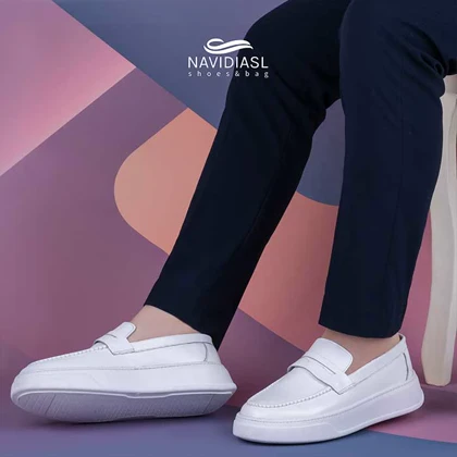 کفش مردانه چرم اسپرت ونس طبی کد 6006011