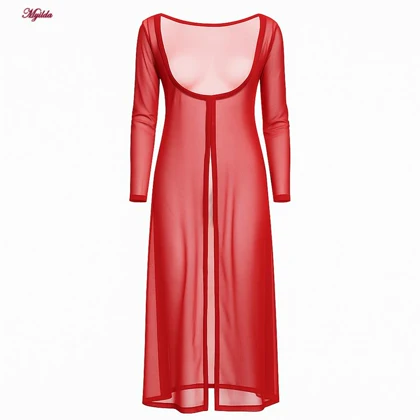 لباس خواب زنانه ماییلدا مدل توری کد 5524-52