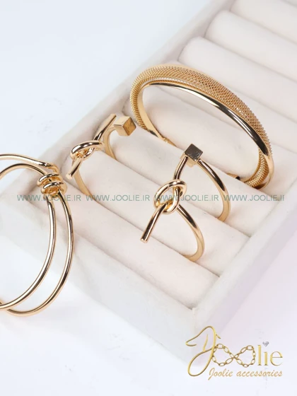 مجوعه 4 عددی بنگل-دستبند زنانه کد B2192