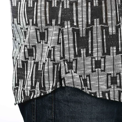 پیراهن آستین کوتاه کنفی مردانه تن کوک مدل 1111112