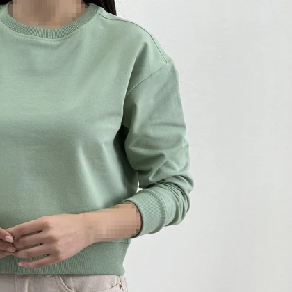 بلوز دورس زنانه دو نخ یقه گرد | آی بولک