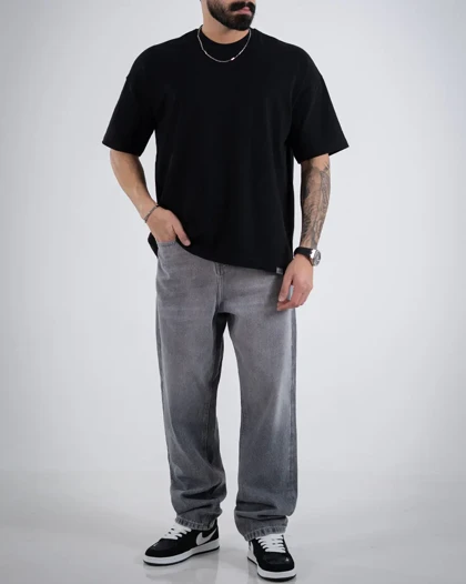 تیشرت بیسیک باکسی-کد4906