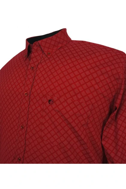 پیراهن سایز بزرگ مردانه معروف شاپ marufshop