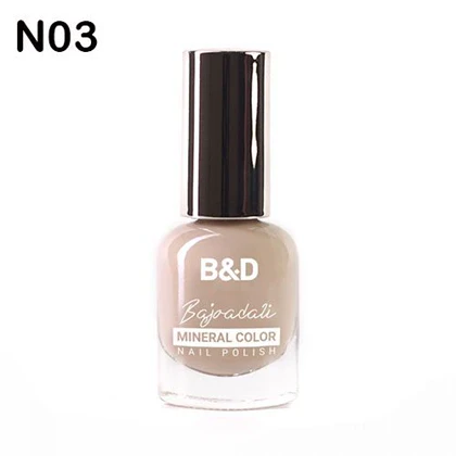 لاک ناخن بی اند دی B&D ساده سری N
