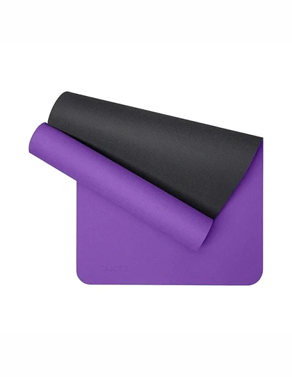 مت یوگا و پیلاتس Unisex بدون برند EVA تن زیب 6 میلیمتری دو رنگ 60*180