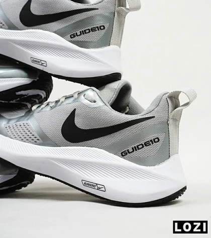 کفش کتانی مردانه طوسی مشکی Nike guide 10