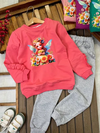 بلوز شلوار فرشته و باغ گل