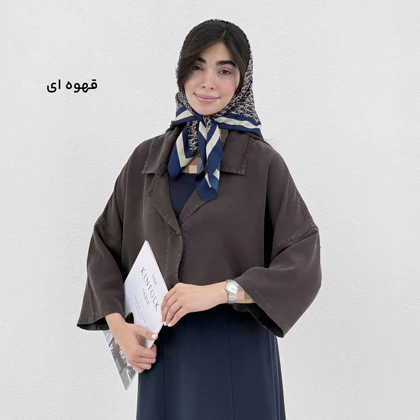 شومیز زنانه یقه شکاری سیلک | آی بولک