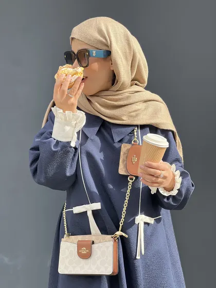 کوچ دو تکه کرم قهوه ای