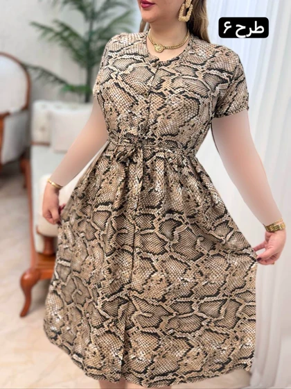 پیراهن نخی سروا 2977