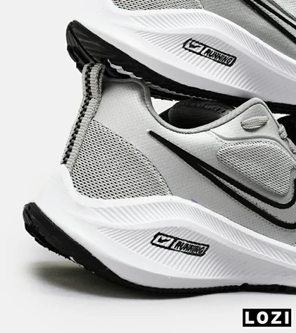 کفش کتانی مردانه و زنانه طوسی نایک NIKE PEGASUS V10