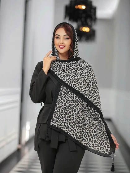 شال برشکا کالکشن پلنگی