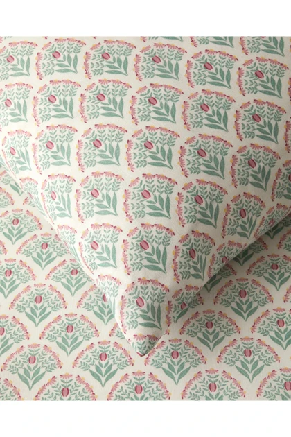 سرویس روتختی دو نفره English Home مدل Ornament Petal پنبه - صورتی