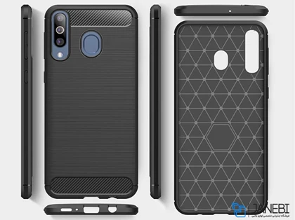 محافظ ژله ای سامسونگ Carbon Fibre Case Samsung Galaxy M30