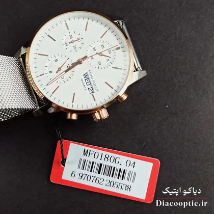 ساعت مچی مردانه اورجینال موتور ژاپن برند مینی فوکوس سه موتور مدل Mf0180G.04 بند حصیری
