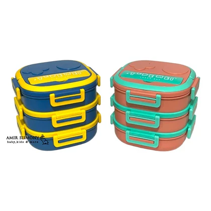 لانچ باکس سه طبقه tedemel
