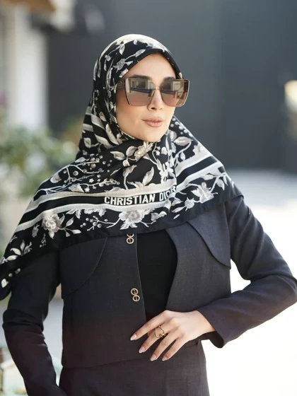 روسری ساتن دیورگل