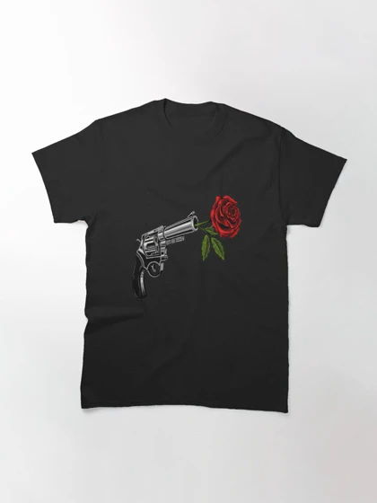 تیشرت guns n roses گانز ان روزز Gun with rose کد 181375