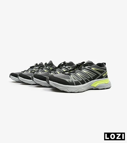 کفش کتانی مشکی سبز Salomon X ULTRA