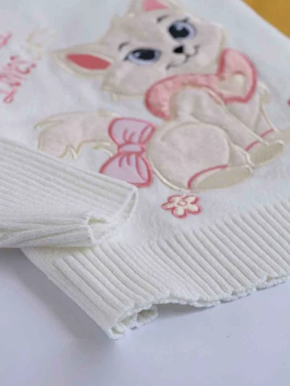 بلوز بافت دخترانه مدل پیشی