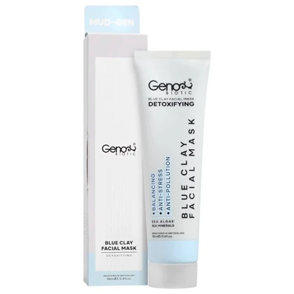 ماسک خاک رس آبی ژنوبایوتیک مناسب صورت و گردن حجم 100 میل
