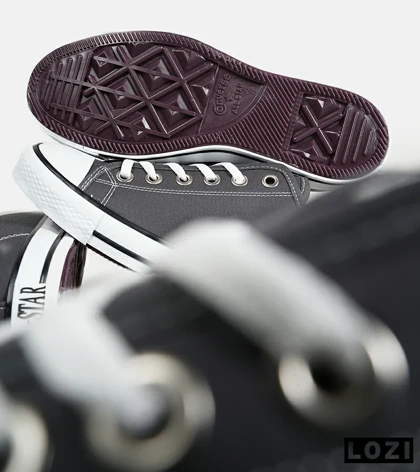 کفش کتانی مردانه و زنانه طوسی All STAR مدل 7082