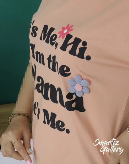 تشرت پشت چاپ Mama