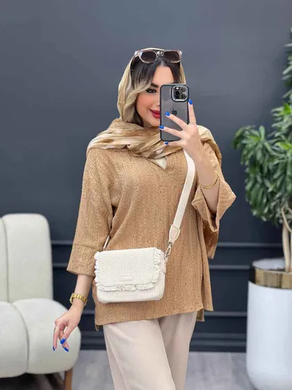 شومیز جلو بسته هلما