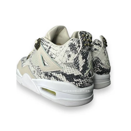 کتانی نایک ایرجردن رترو 4 پوست ماری air jordan retro 4 SNAKE SKIN
