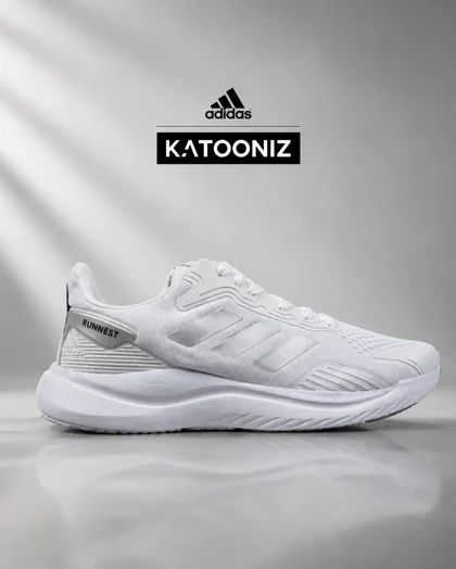 خرید کتانی آدیداس رونسی سفید مردانه و زنانه Adidas مدل 9110