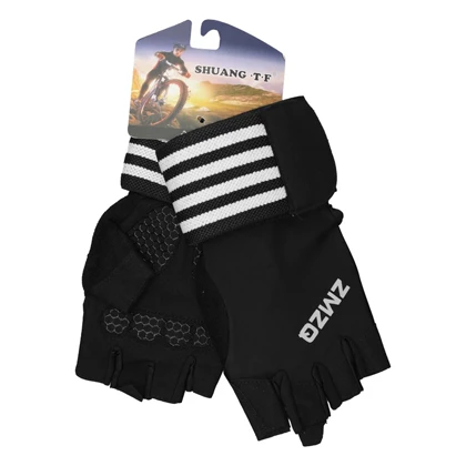 دستکش و مچبند بدنسازی زنانه زد ام زد کیو مدل ZMZQ-404K1208 سفید