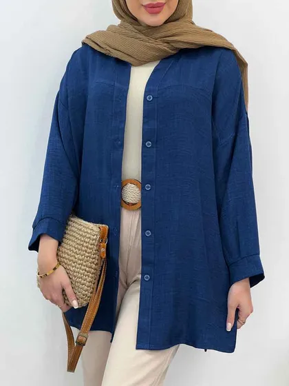 شومیز برش‌دار نوژان
