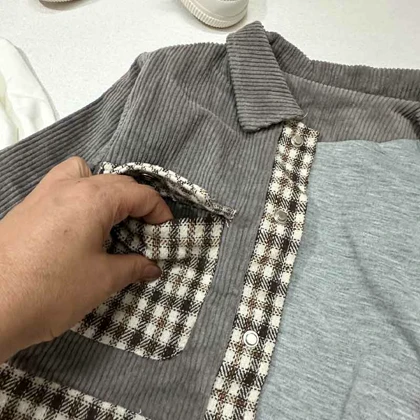 ست دوتیکه کت مخمل و بلوز بچه گانه وارداتی