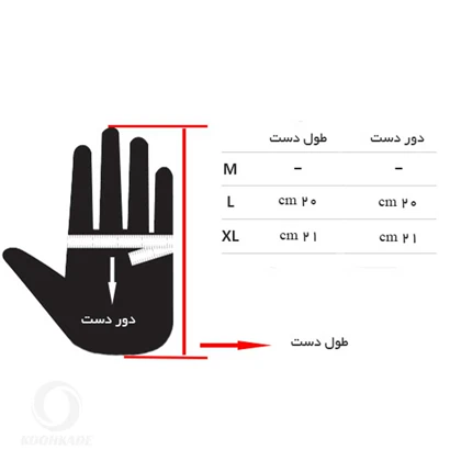 دستکش NATUREHIKE اورجینال