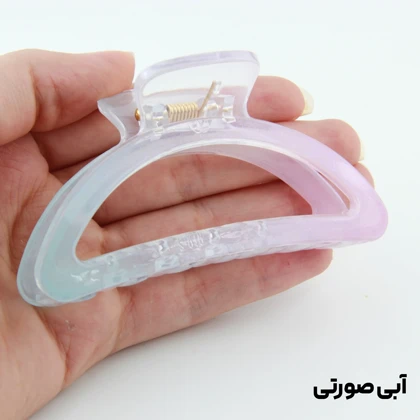 کلیپس دخترانه مدل صخره ای دو رنگ