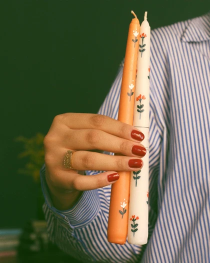 شمع پرنقش و خیال