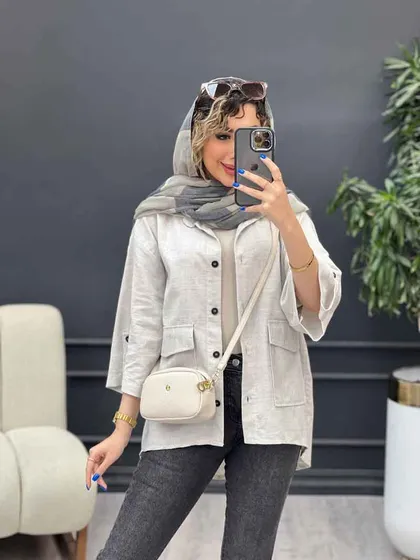 مانتو آستین پاگن هیوا